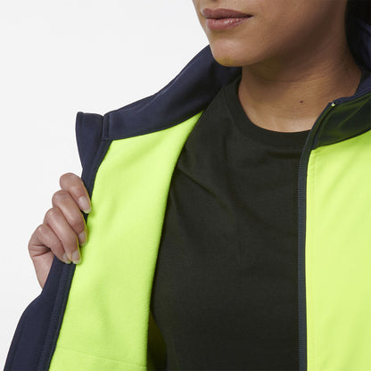 KingGee K45006 Womens Reflective Spliced Soft Shell Jacket