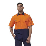 Orange/Navy