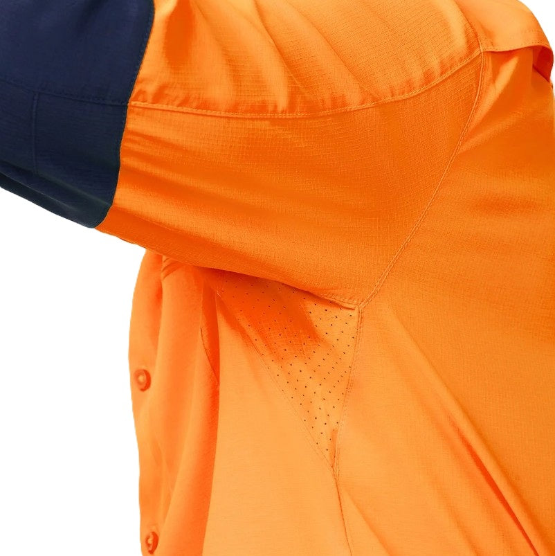 KingGee K54036 Drycool Hi-Vis Spliced Shirt Long Sleeve