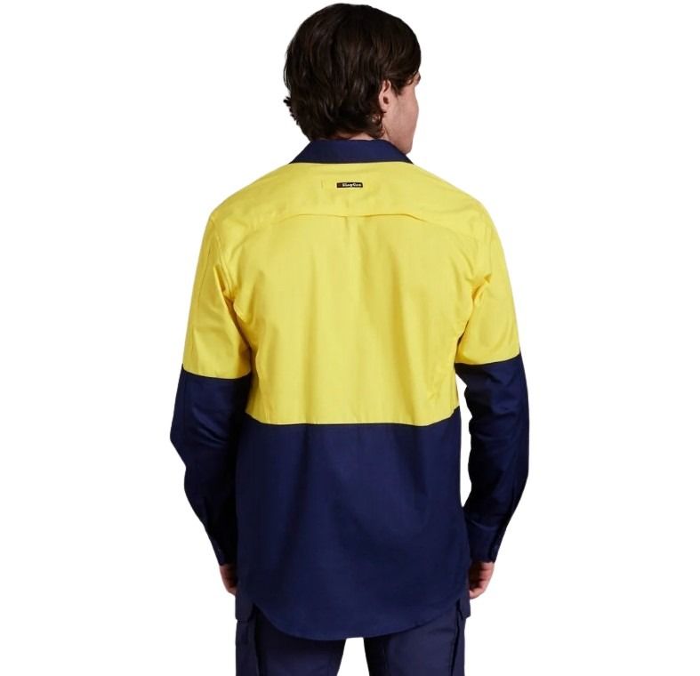 KingGee K54870 Workcool 2 HiVis Reflective Spliced Long Sleeve Shirt