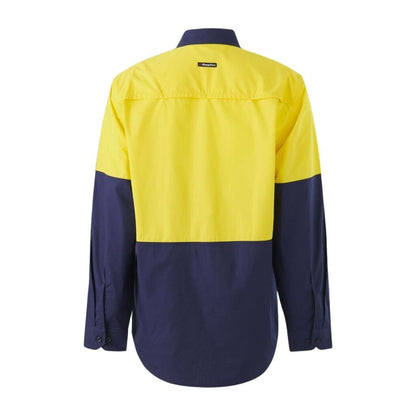 KingGee K54912 Workcool Vented Spliced Shirt Long Sleeve