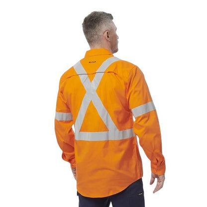 KingGee K54917 Workcool Vented X Back Shirt Long Sleeve