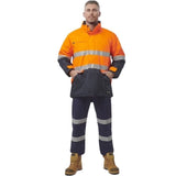 Orange/Navy