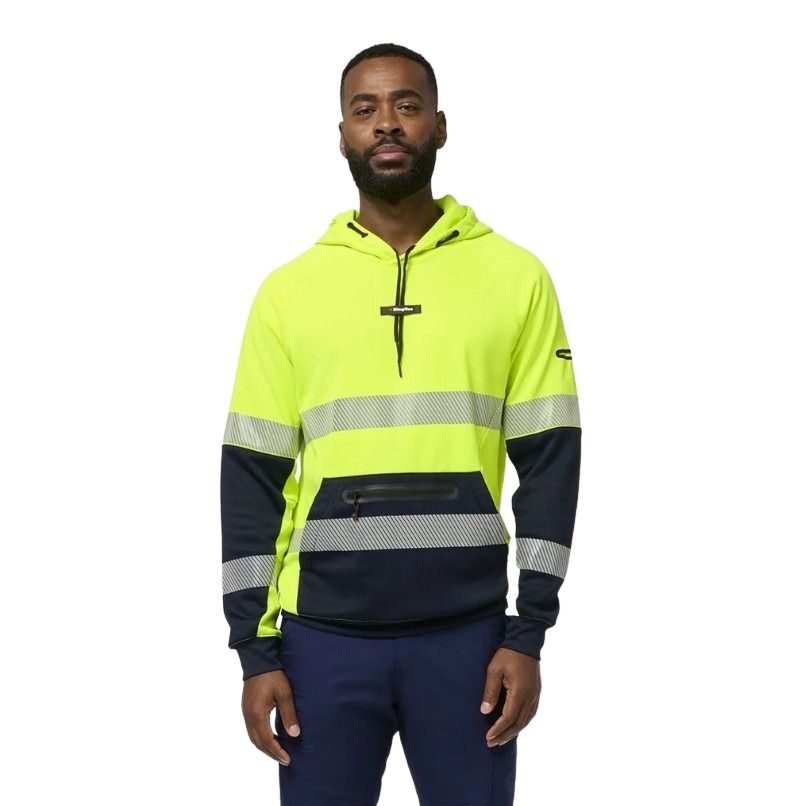 KingGee K55013 Originals Hi Vis Reflective Water Repellent Hoodie