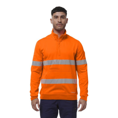 KingGee K55048 Reflective 1/4 Zip Fleece