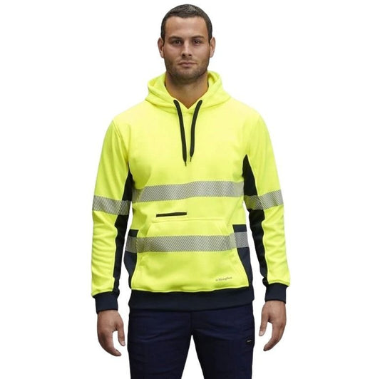 KingGee K55054 HiVis Reflective Pull Over Hoodie