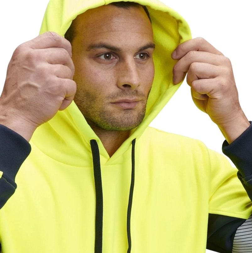 KingGee K55054 HiVis Reflective Pull Over Hoodie
