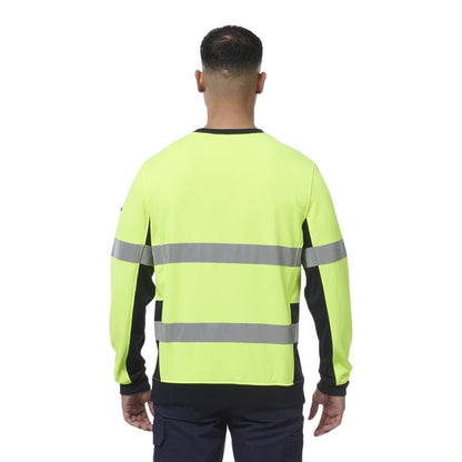 KingGee K55058 Reflective Spliced Crew Neck Fleece