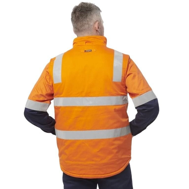 KingGee K55400 Reflective 3-in-1 Cotton Jacket