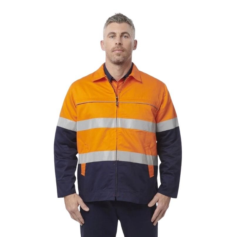 KingGee K55905 Reflective Spliced Drill Jacket