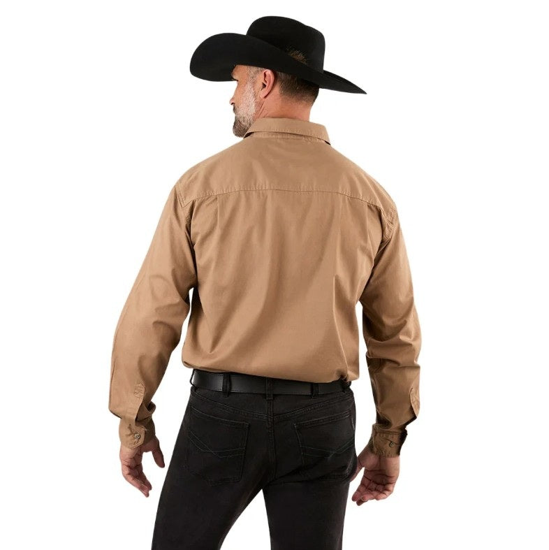 Ringers Western 171110002 King River Mens Half Button Work Shirt