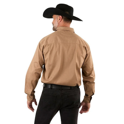 Ringers Western 171110002 King River Mens Half Button Work Shirt