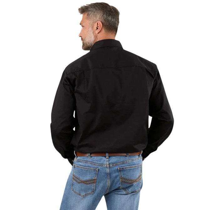 Ringers Western 171110002 King River Mens Half Button Work Shirt