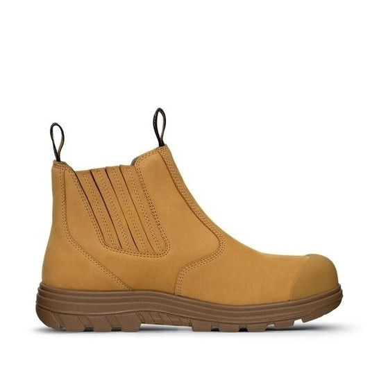 Wheat coloured airport friendly Ascent 129704 Sigma 2 4E Composite Slip On Safety Boots