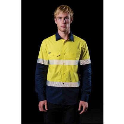 FXD LSH-4T Vented Tech Hi-Vis Long Sleeve Shirt