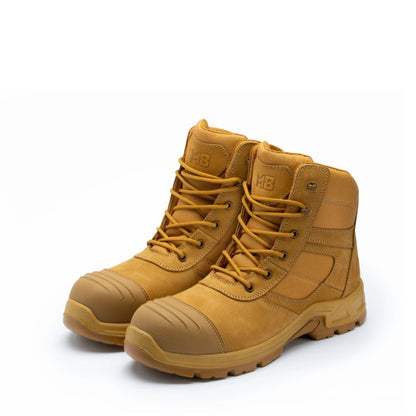 M8 M8SF001 Cobber High Zip Sided Boots 6"