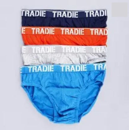 Tradie MJ1195SB4 Mens 4 Pack Brief