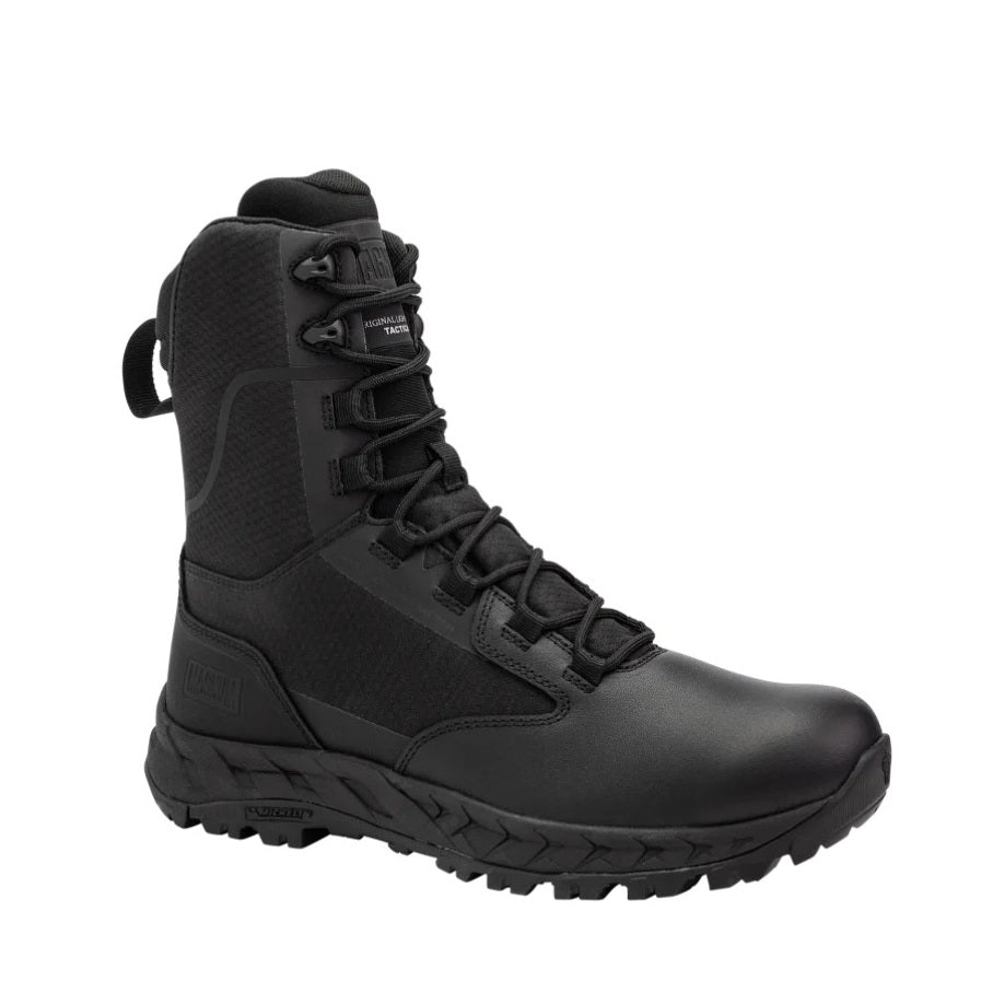 Black mens  zip sided breathable Emergency Services Tactical Boot non safety Magnum MLSW80 Strike Force LiteSpeed 8.0 SZ WP