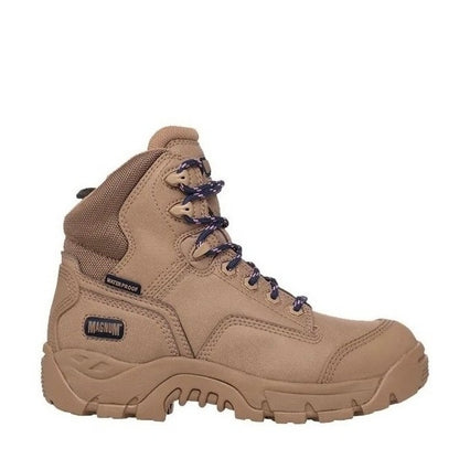 Stone coloured Zip sided Magnum MPW160 Precision Max Womens Composite Safety Boots