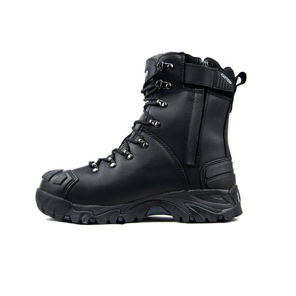 Gator GP2404 Polar Black Zip Side Freezer Safety Boot