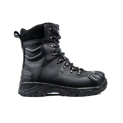 Gator GP2404 Polar Black Zip Side Freezer Safety Boot
