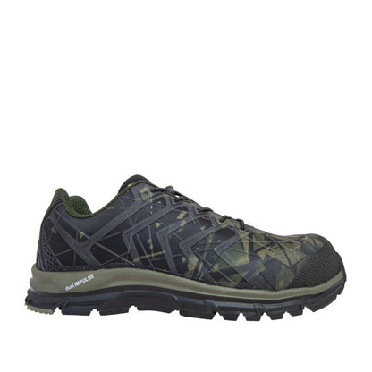 Gator GI2309 DISCONTINUED Recoil Camo Black/Olive Safety Shoe