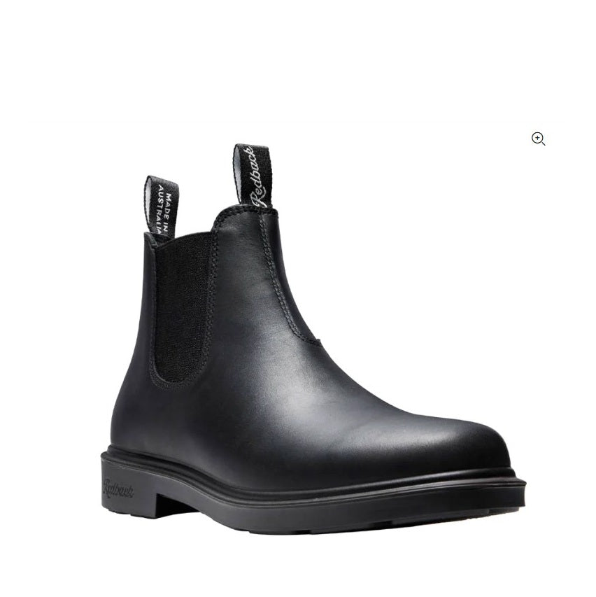 Black Classic Redback RWBK Whistler Elastic Sided Soft Toe Boots