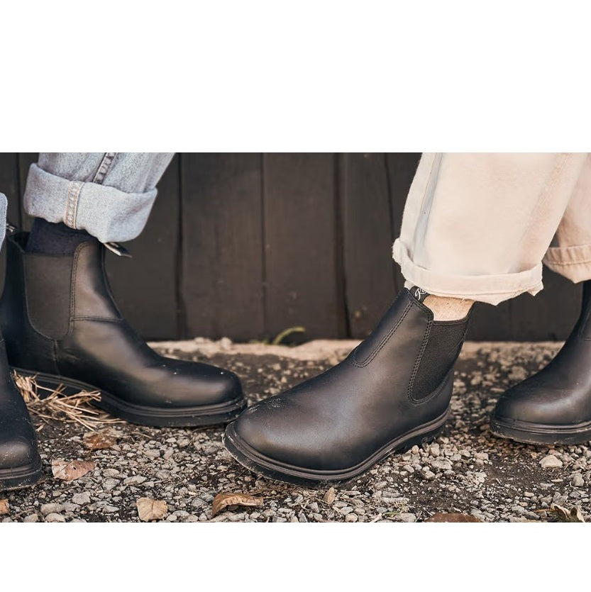 Australian made Redback  classic men's chelsea dress boots black colour