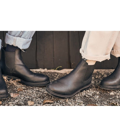 Australian made Redback  classic men's chelsea dress boots black colour