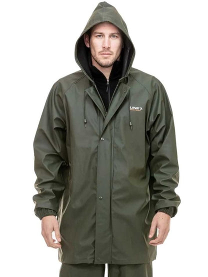 Line7 SL7W19410M Station Green Mens Jacket  Waterproof hooded men's jacket