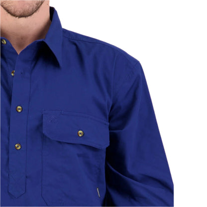 Swanndri SS18217M Bendigo Half Placket L/S Shirt