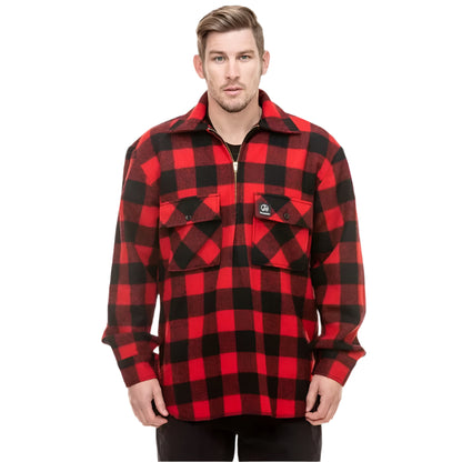 Swanndri SSD0107 Men's Ranger Wool Zip Front Bushshirt