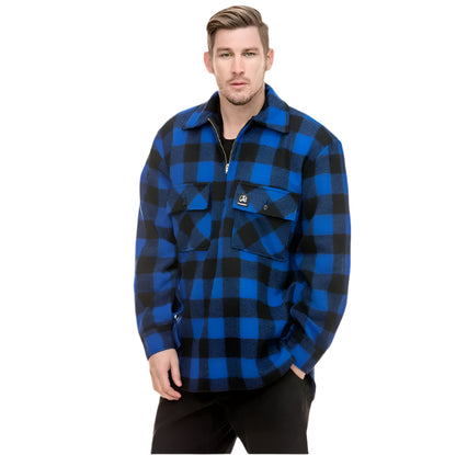 Swanndri SSD0107 Men's Ranger Wool Zip Front Bushshirt
