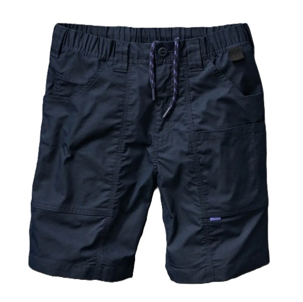 Navy blue shorts with a brand logo on a white background x/dmg Trade Price US-4 Elastic Waist Tech Shorts