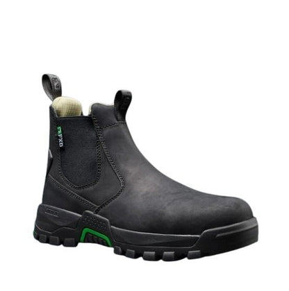 Black Chelsea slip resistant  FXD WB-4W Womens Nitrolite Slip-on Boots