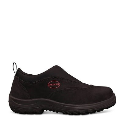 Oliver 34-610 Black Slip On Safety Shoe