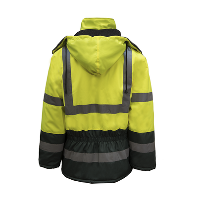 Workcraft WFJ001 Two Tone Freezer Jacket with Reflective Tape