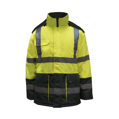 Workcraft WFJ001 2-Tone Freezer Jacket with Reflective Tape