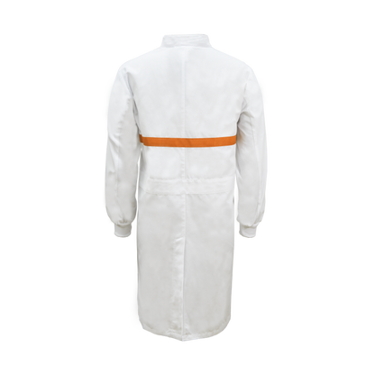 Workcraft WJ3198 Food Industry Long Length Dustcoat with Mandarin Collar- S/S