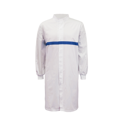 Workcraft WJ3198 Food Industry Long Length Dustcoat with Mandarin Collar- S/S