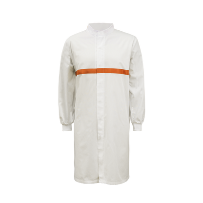 Workcraft WJ3198 Food Industry Long Length Dustcoat with Mandarin Collar- S/S