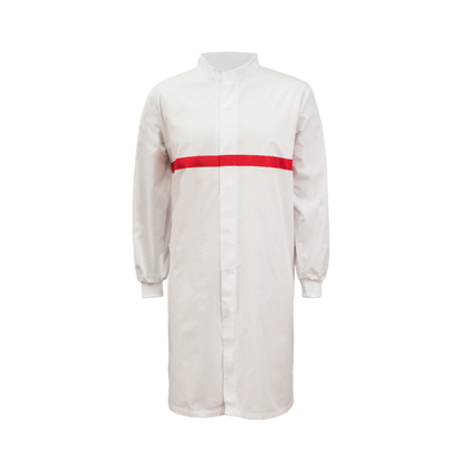 Workcraft WJ3198 Food Industry Long Length Dustcoat with Mandarin Collar- S/S