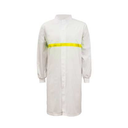 Workcraft WJ3198 Food Industry Long Length Dustcoat with Mandarin Collar- S/S