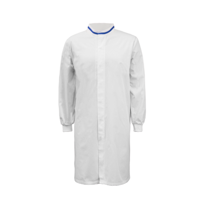 Workcraft WJ3199 Food Industry Long Length Dustcoat with Mandarin Collar- Long Sleeve