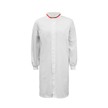 Workcraft WJ3199 Food Industry Long Length Dustcoat with Mandarin Collar- Long Sleeve