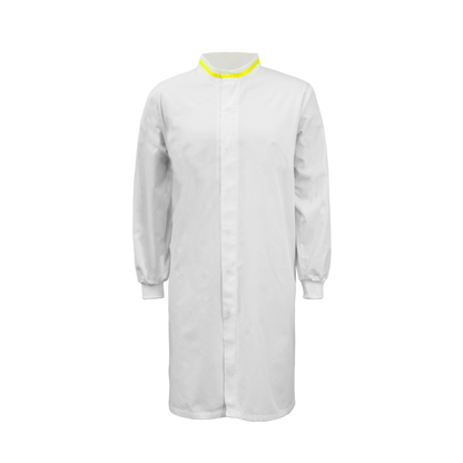 Workcraft WJ3199 Food Industry Long Length Dustcoat with Mandarin Collar- Long Sleeve