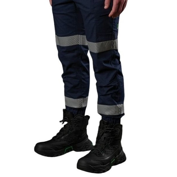 FXD WP-12CT Reflective Taped Elastic Waist Stretch Ripstop Pant
