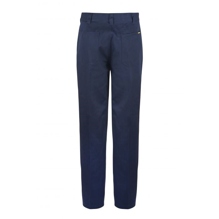 Workcraft WP3038 Classic Flat Front Cotton Drill Trou