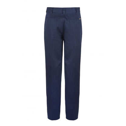 Workcraft WP3038 Classic Flat Front Cotton Drill Trou