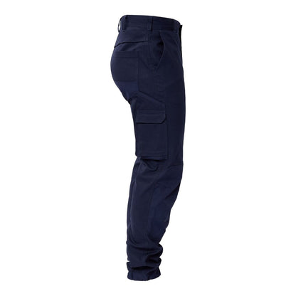Workcraft WP4018 Stretch Cargo Pants Elasticised Hem